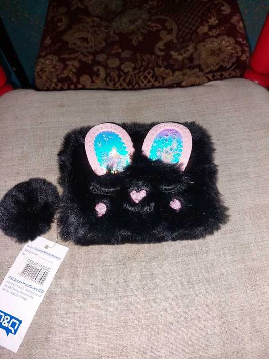 Portfel "króliczek" dla dziewczynki