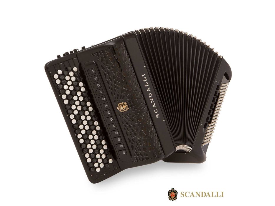 Akordeon Scandalli Conservatorio Grande BJC 453, konwerter,kanałowy