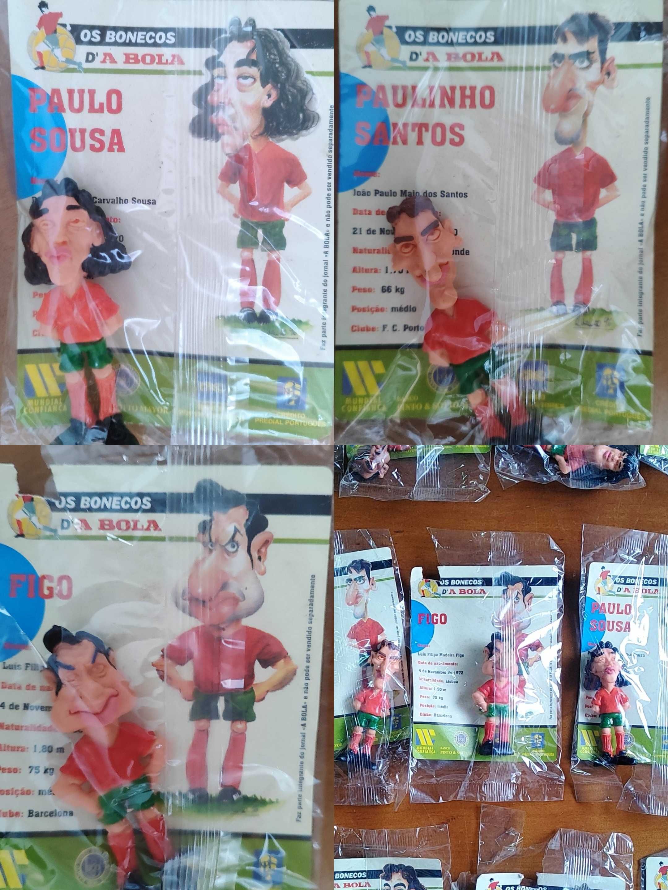 Colecção Completa - OS BONECOS D'A BOLA - Selecção Portugal Euro 96