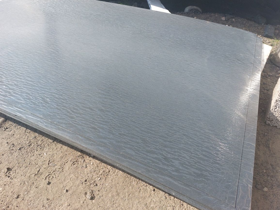 Blacha płaska powlekana brąz, grafit, biała 2x125, 3x125