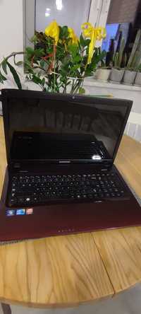 SPRAWNY Laptop samsung r780 bordowy + torba gratis