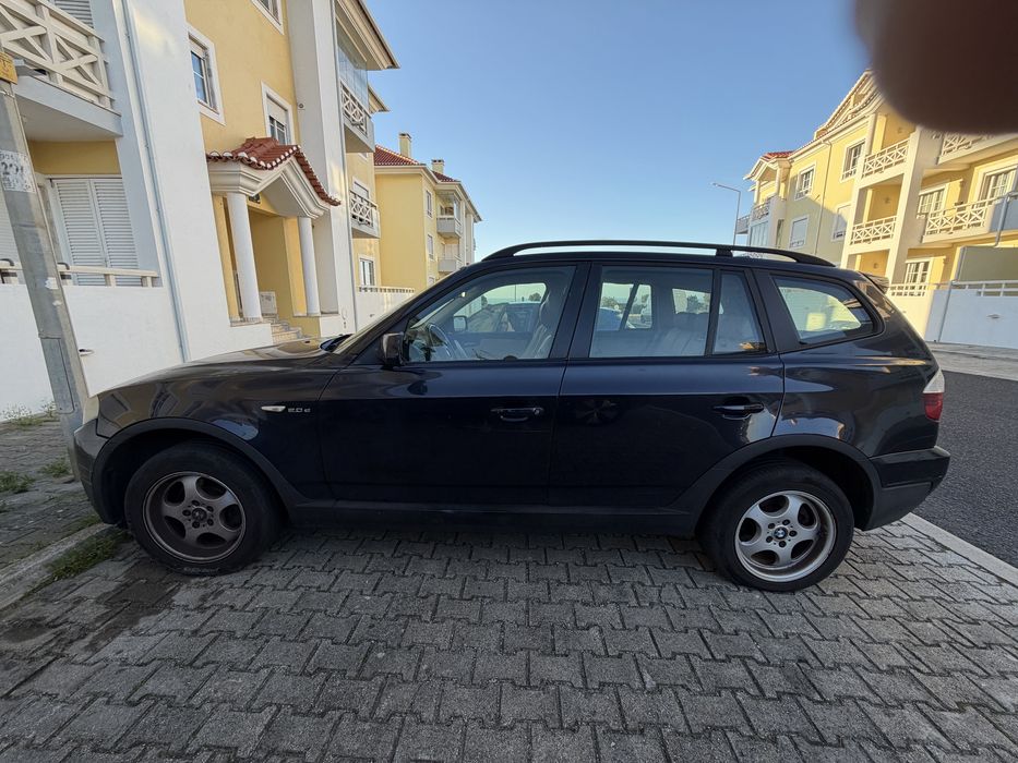 BWM X3 Azul, Estofos Pele Creme