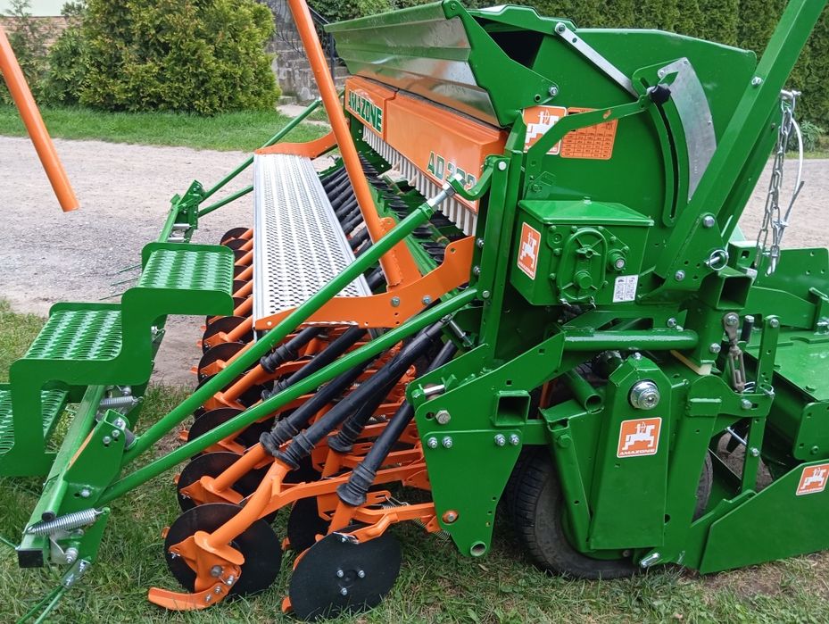 Amazone kg ke 303 ad 302 siewnik talerzowy 3m agregat uprawowo-siewny