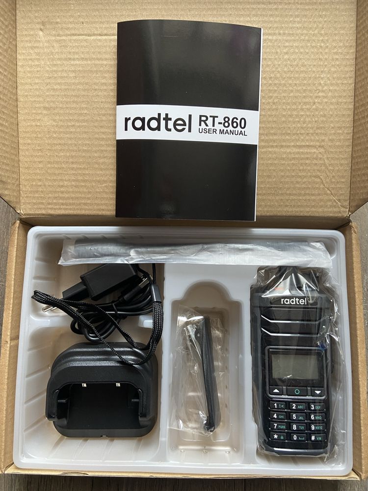 Нова рація Radtel RT-860. Читайте опис.