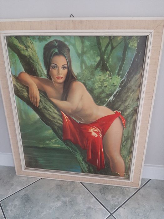 Obraz olejny Bogini Lasu