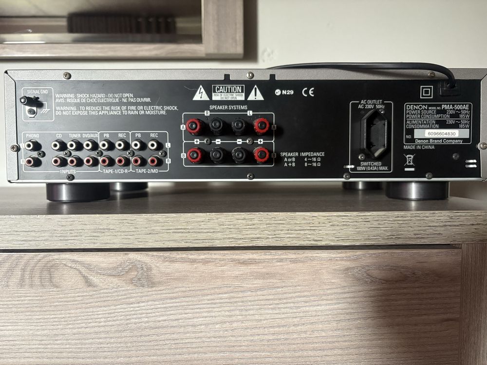 Wzmacniacz z pilotem denon pma-500ae