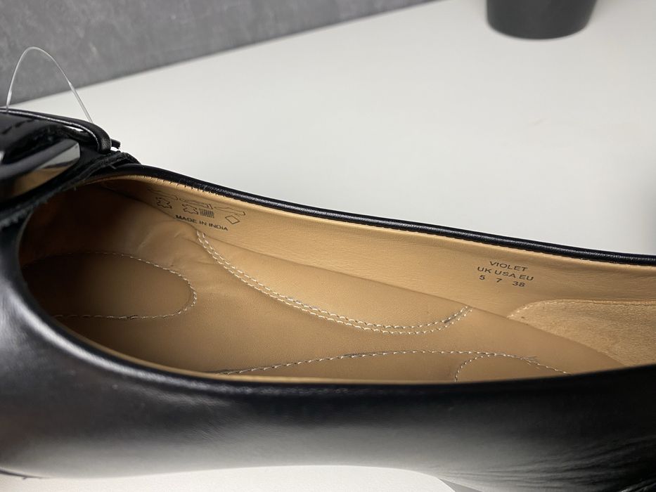 Стильні шкіряні жіночі туфлі.балетки жіночі