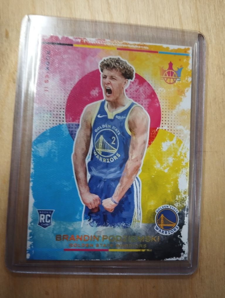 Brandin Podziemski court kings rookie II