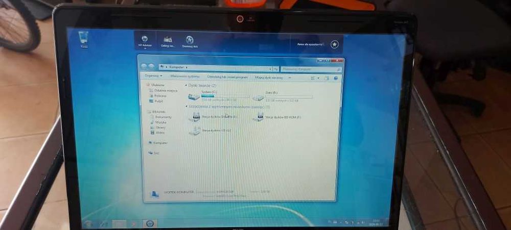 laptop 15,6" HP Pavilon dv5 pr 2.0ghz/ 250gb/3gb ram/ge force 9600gt