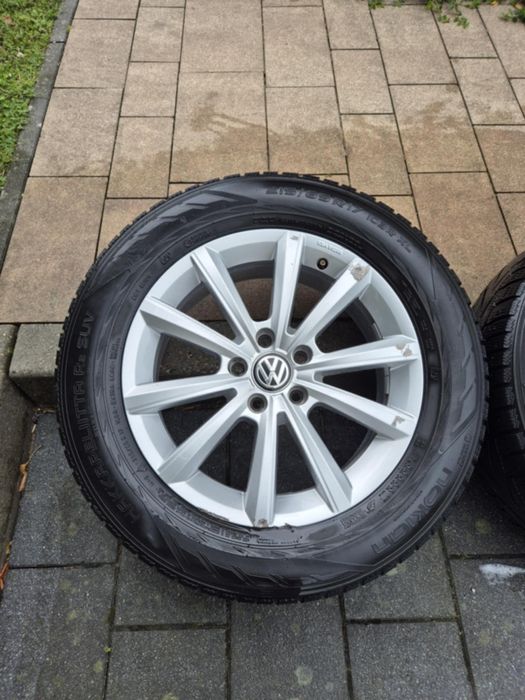 Opony VW Tiguan zimowe z felgami