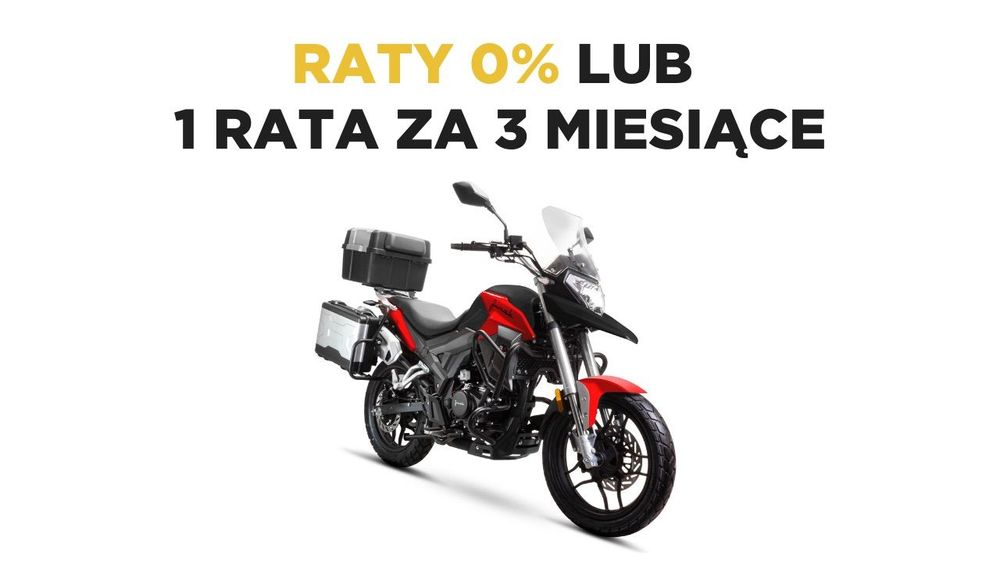 Junak RX One Motocykl JUNAK RX ONE 125 raty 0%, darmowa dostawa