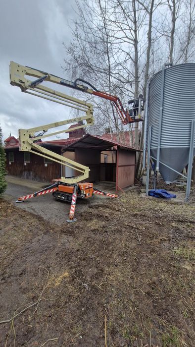 Podnośnik koszowy na gąsienicach 19h