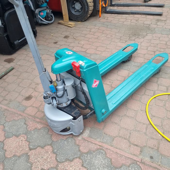 Wózek poletowy hydrauliczny 24v; 115  i  80 cm