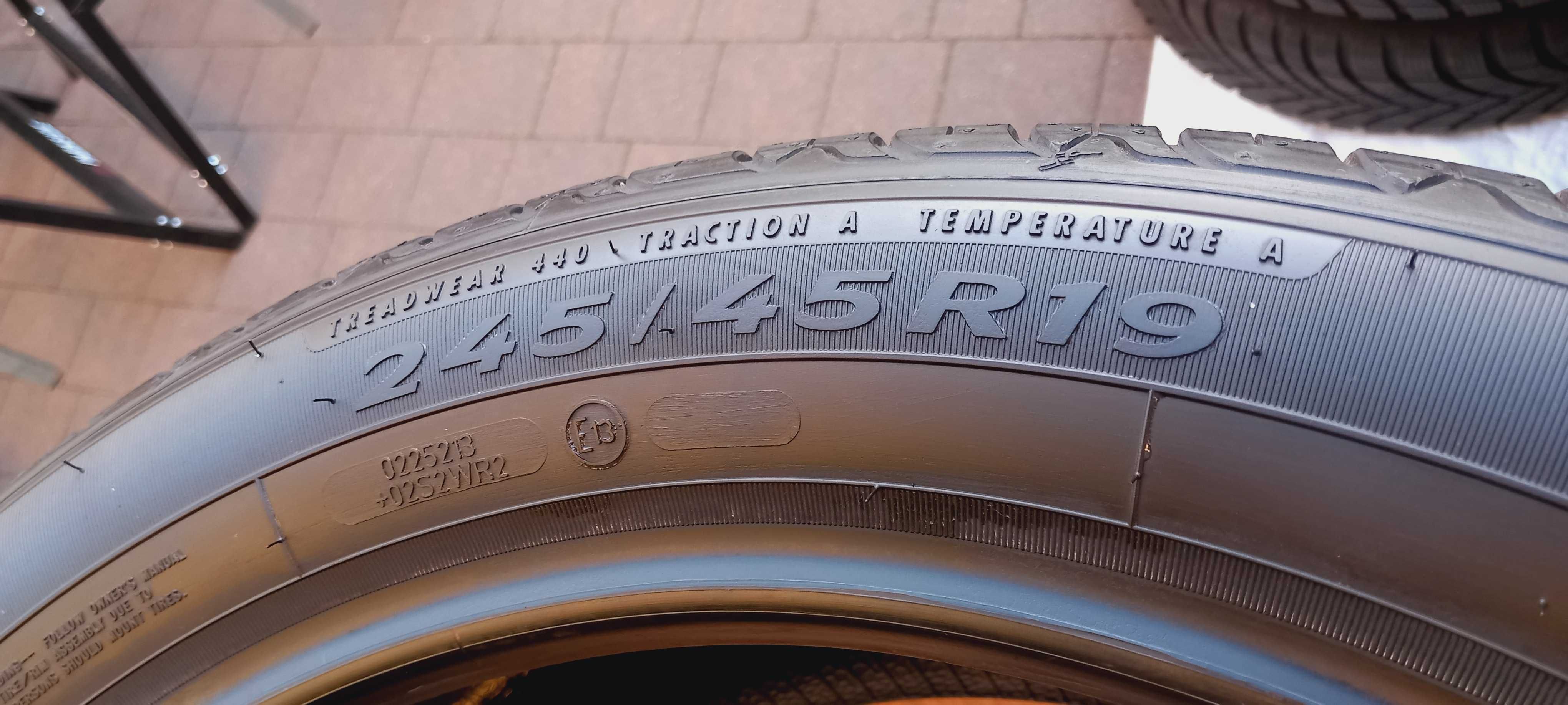 Nowe/DEMO opony Premium GOODYEAR 245/45R19 102V XL, VOL. IV.2024r FULL