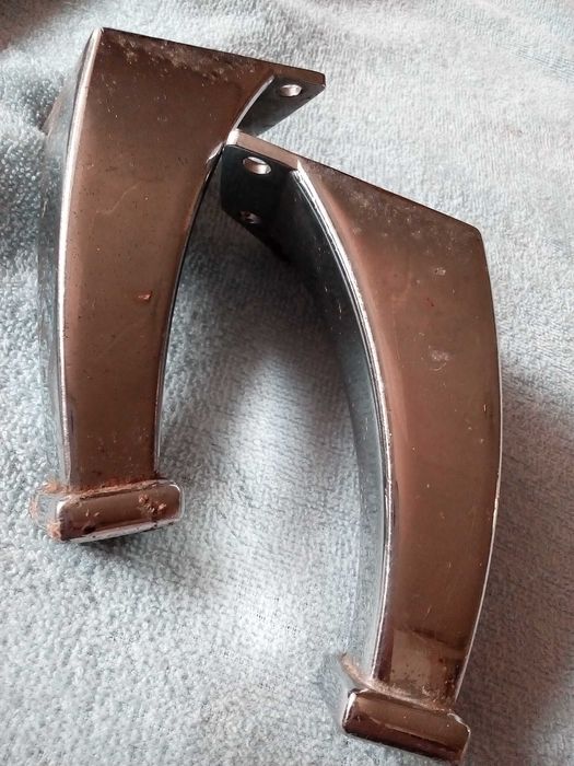 ножки для мягкой и корпусной мебели 110 мм хромированные