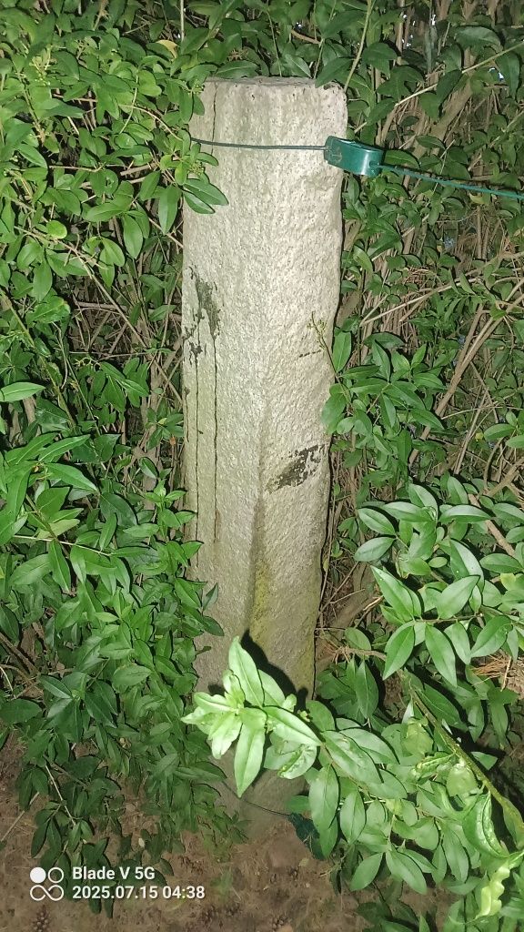 Słupki granitowe ciosane