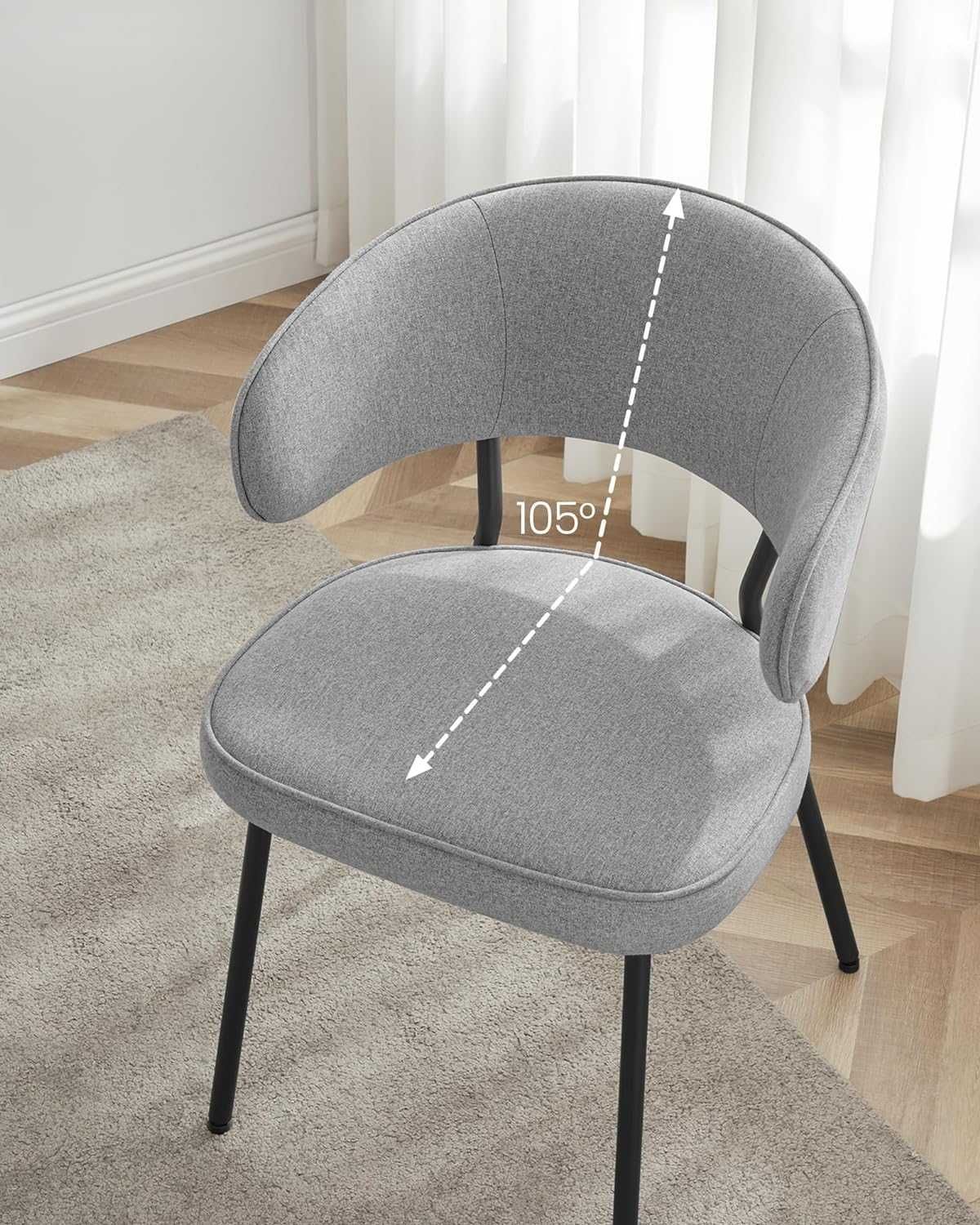 Nowe krzesła do jadalni /krzesło /hokery /loft /VASAGLE /2szt /5181