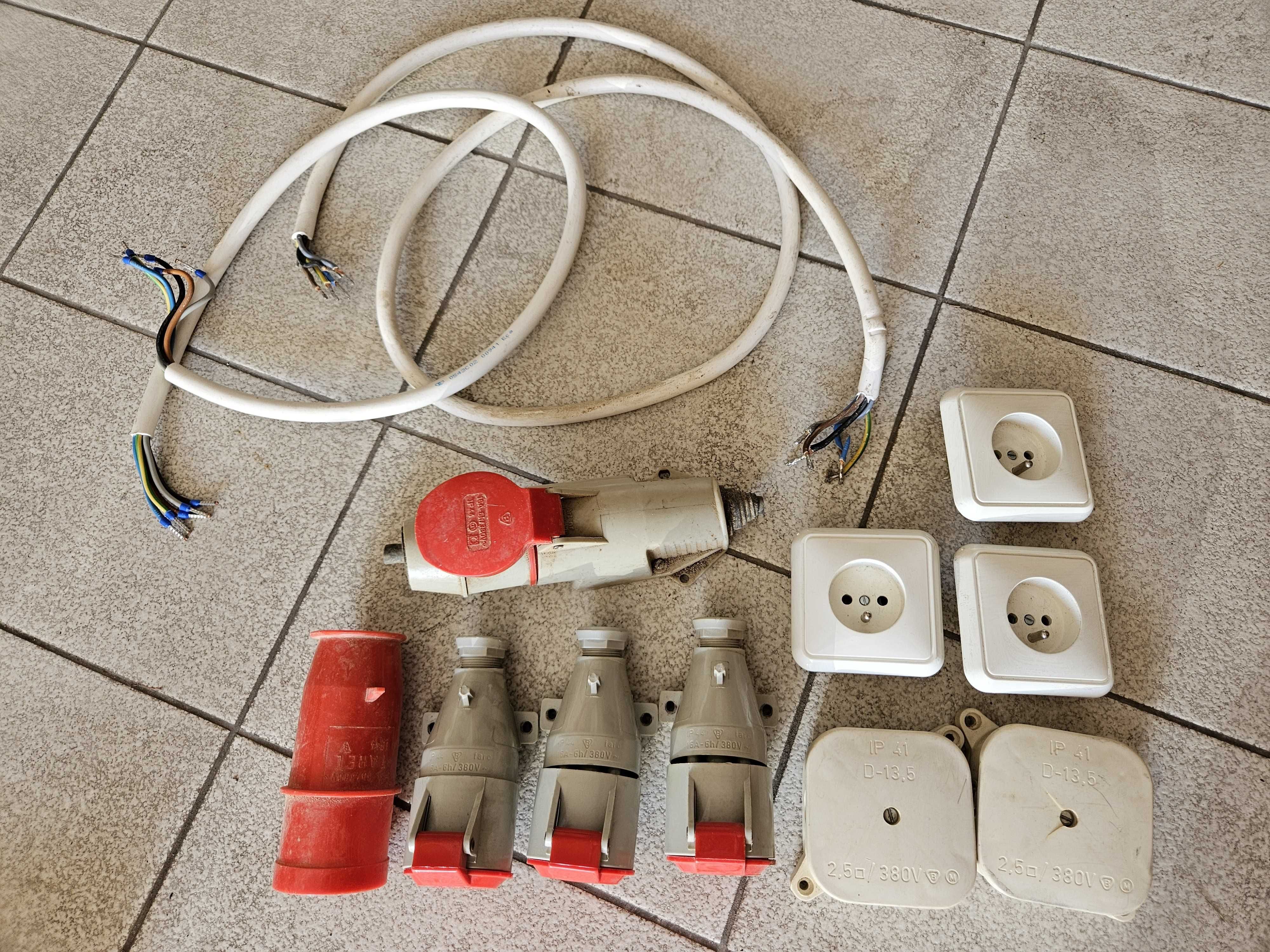 gniazda siłowe WALTHER 16A 380-415V typ 110 4 06 zestaw13sztuk +GRATIS