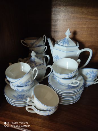 Serviço chá porcelana SP Coimbra