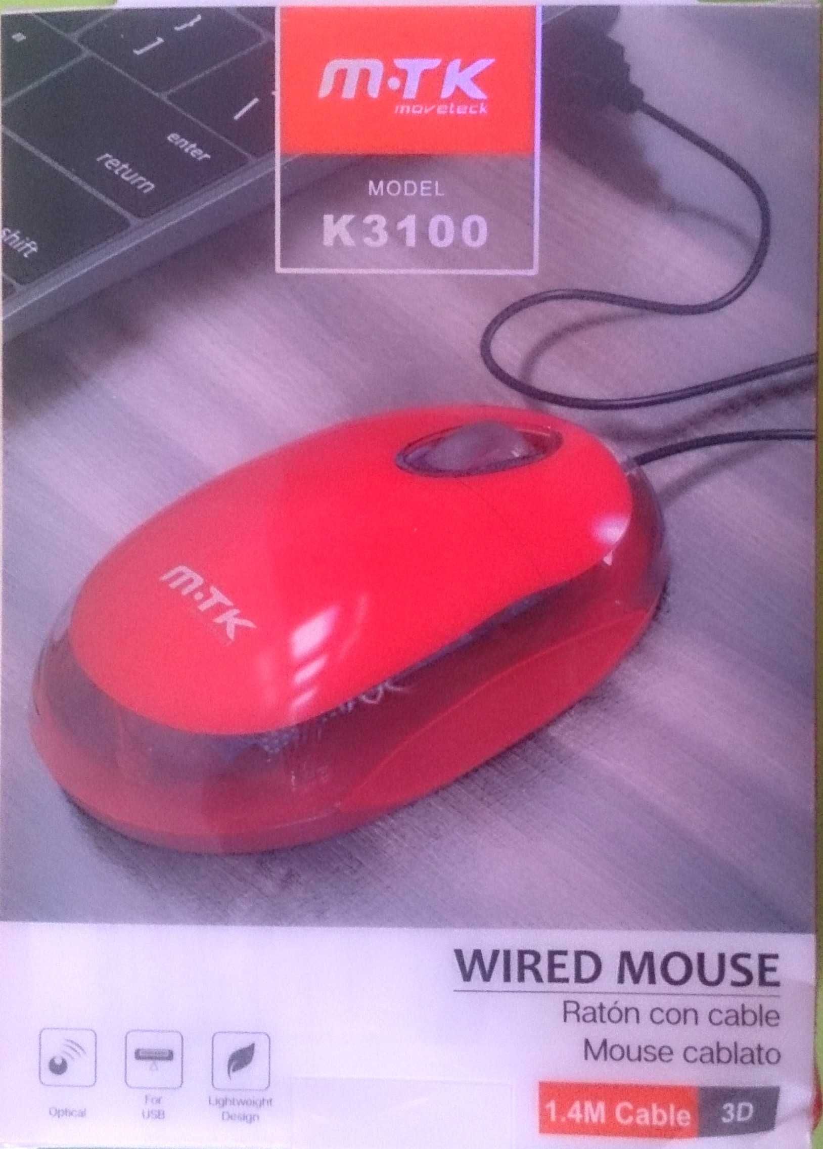 Mouse para jogos G5060 Moveteck Gamer 3D Gaming Mouse