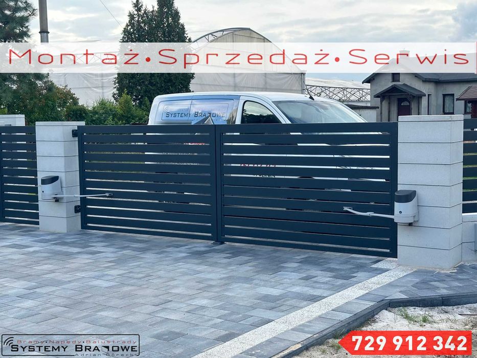 Napędy do bram, automatyka ,domofony, wideodomofony, montaż, serwis