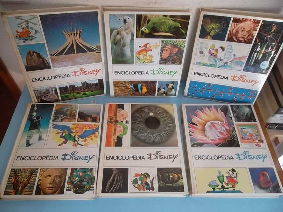 Enciclopédia Disney (1972) : coleção completa encadernada