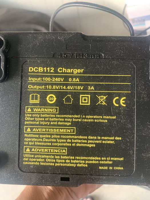 Carregador + bateria Dewalt XR