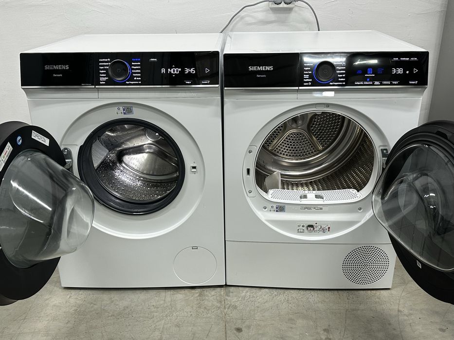 Комплект пральна та сушильна машина Siemens iq700