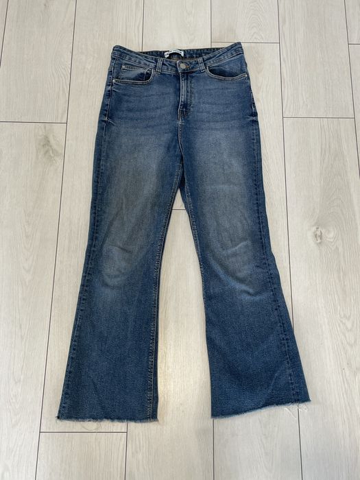Spodnie jeansy flare