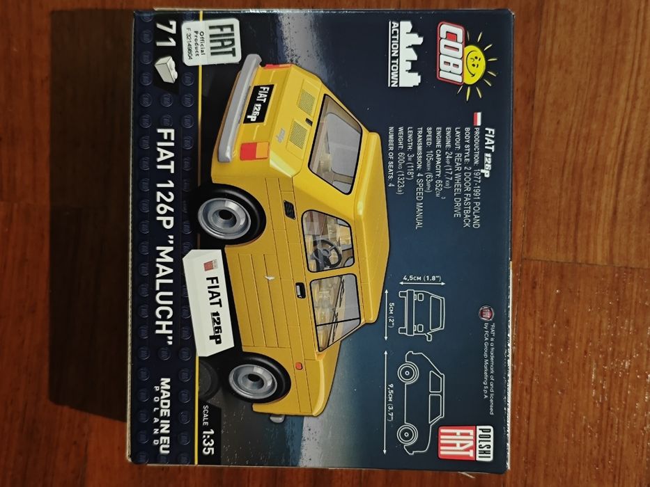 Fiat 126 Cobi Bricks