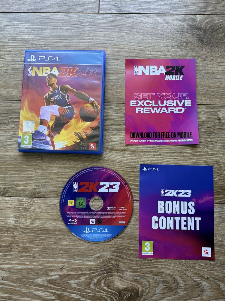 Gra NBA 2K23 2K 23 PlayStation 4 Ps4 Fat Slim Pro Ps5