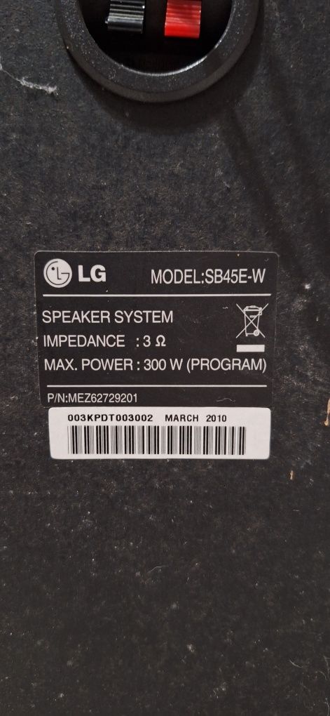 Kino Domowe LG HB45E