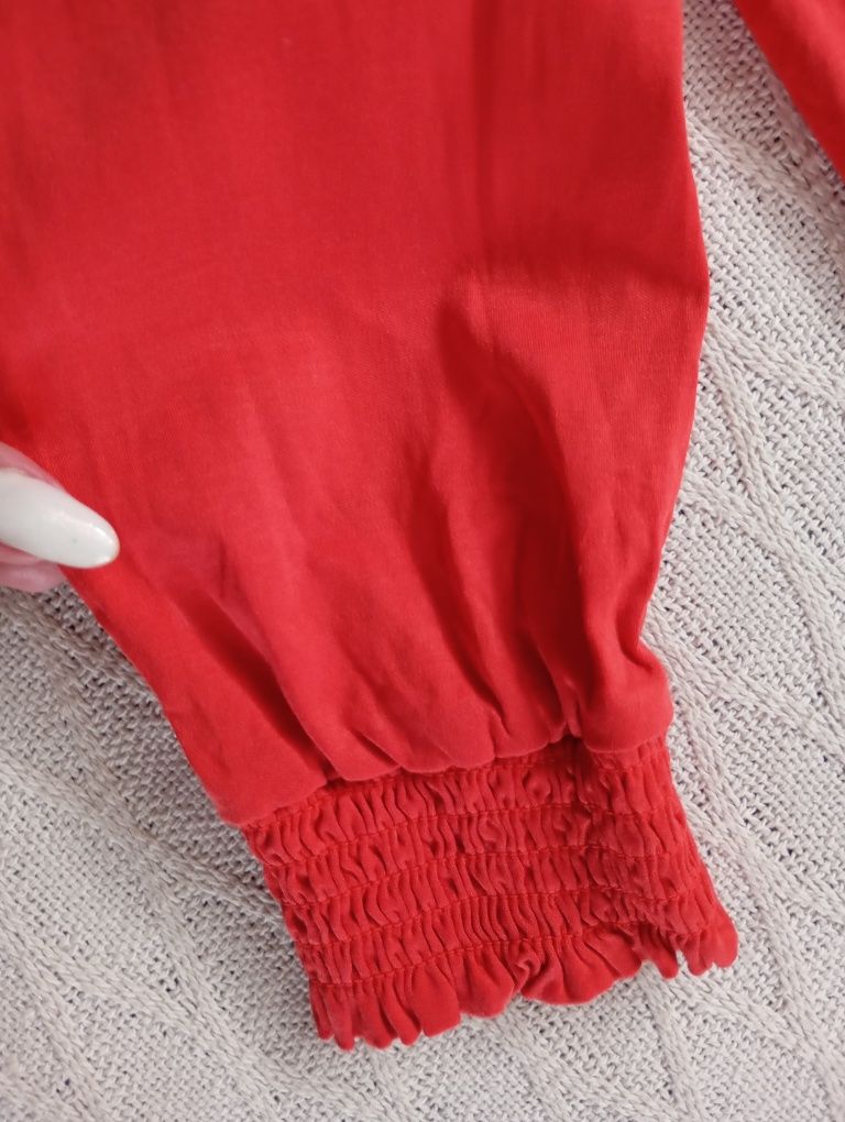 SCOTCH&SODA elegancka markowa prosta czerwona sukienka M 100% bawełna