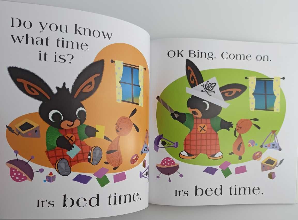 NOWA Bing Bed Time	Ted Dewan książka o Bingu po angielsku