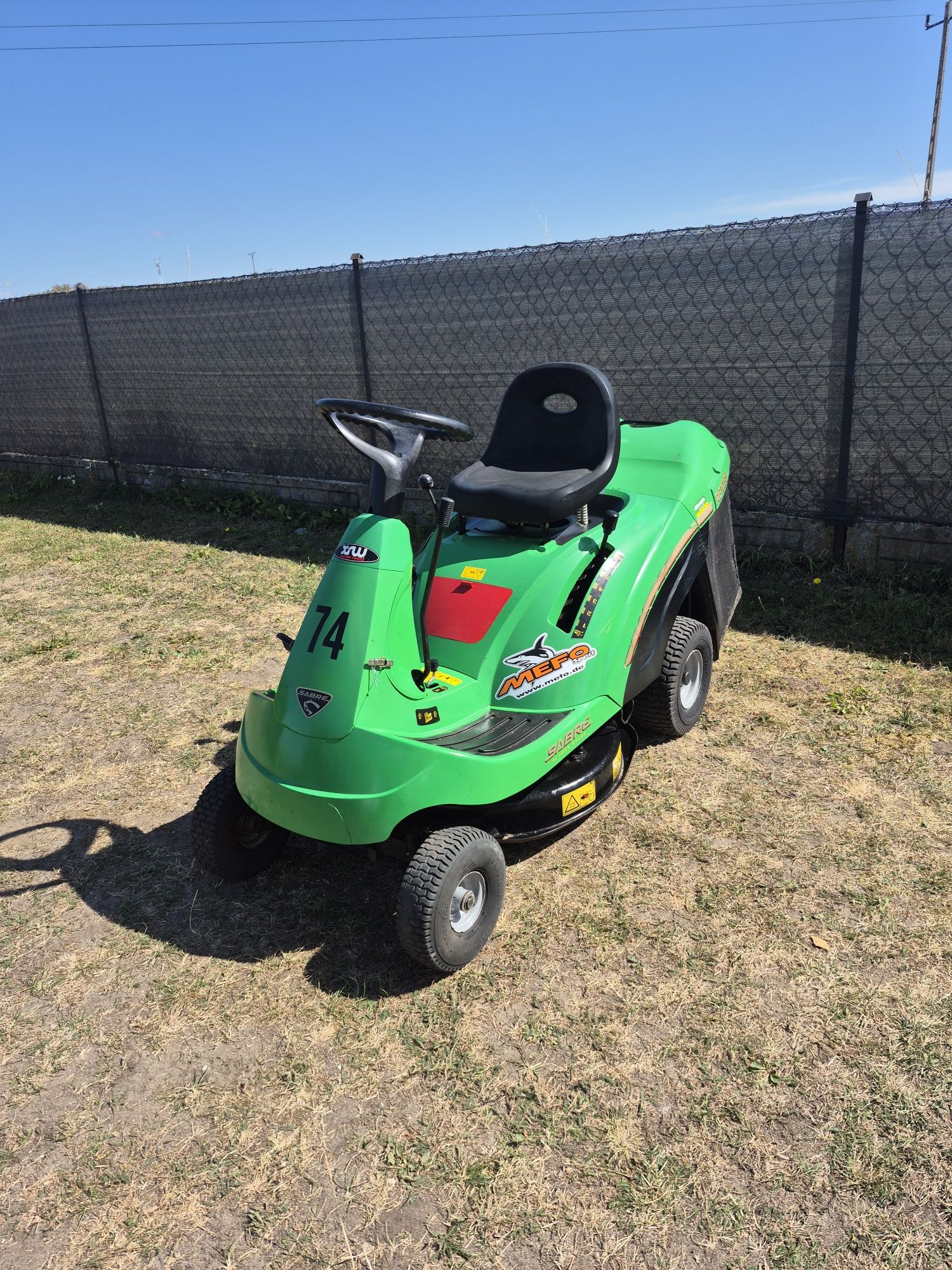 Traktorek kosiarka John deere Sabre kosz