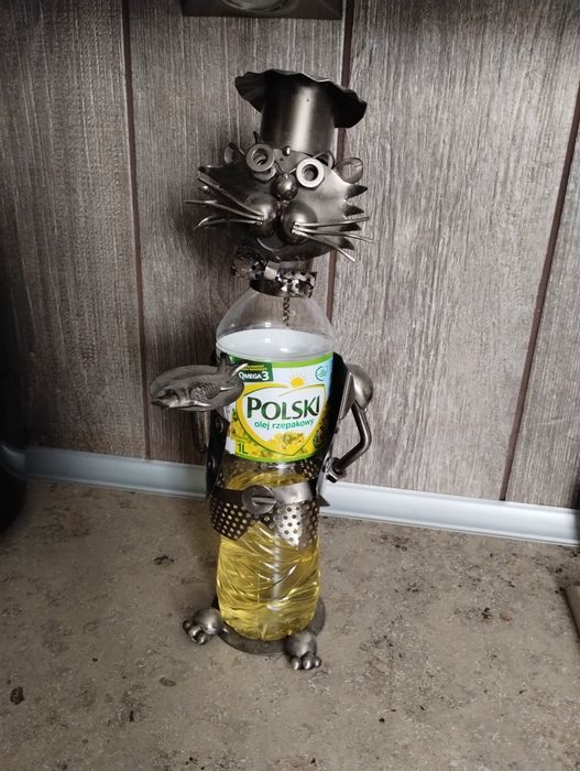 Stojak na oliwę lub inną butelkę