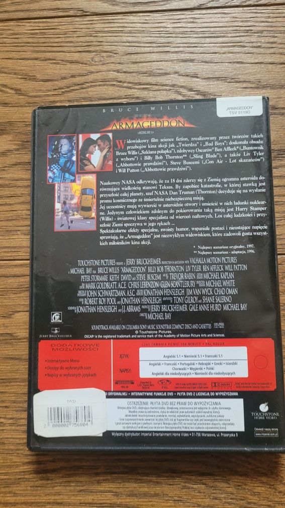 Armagedon płyta DVD
