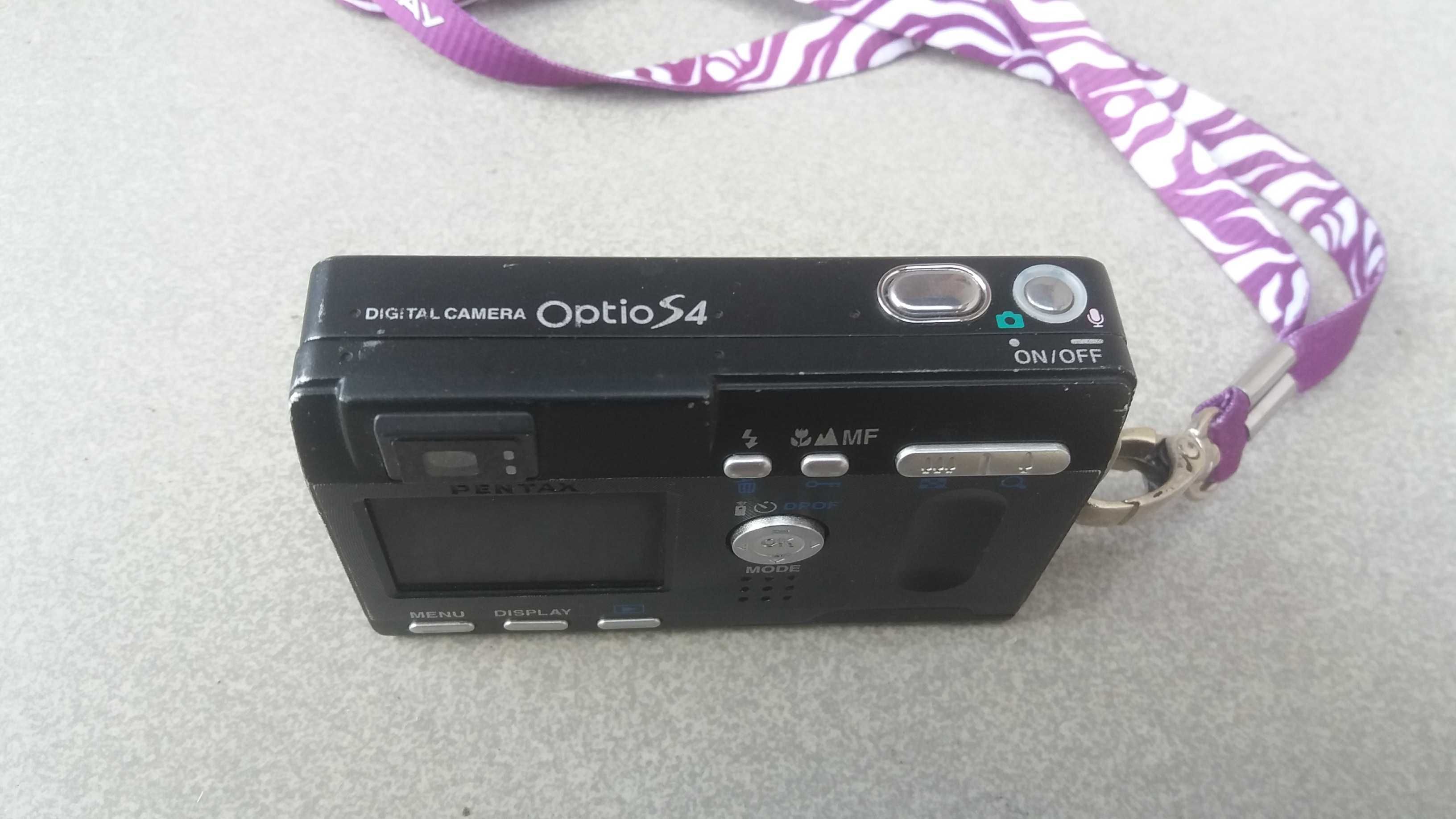 PENTAX  mini Kamera   Optio S4