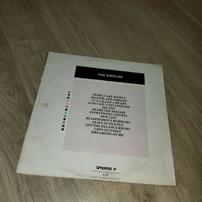 Depeche Mode - The Singles - lp
