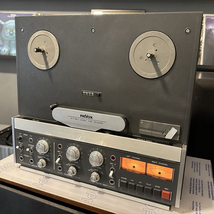 REVOX B77 MK II -  duas pistas - leitor/gravador de bobines