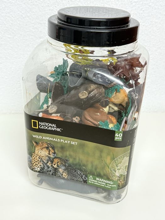 Conjunto animais da selva