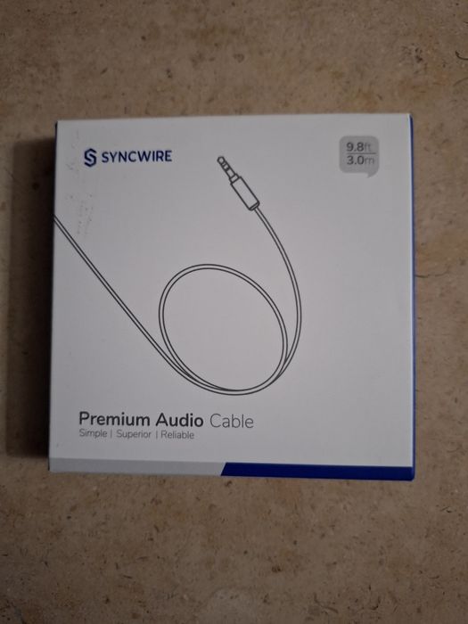 Cabo de audio premium