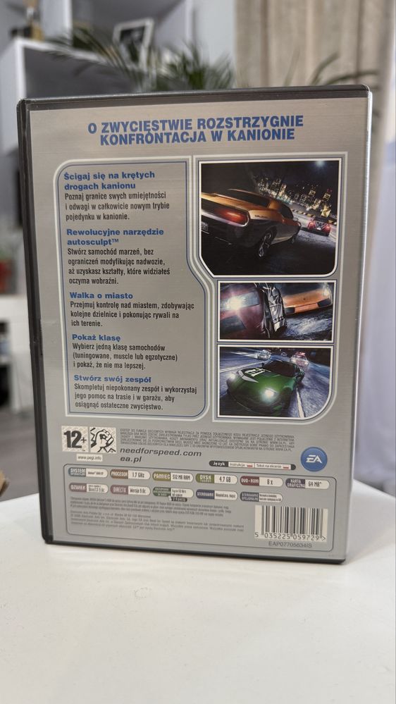 Gra Komputerowa PC Need for Speed Carbon Wydanie PL