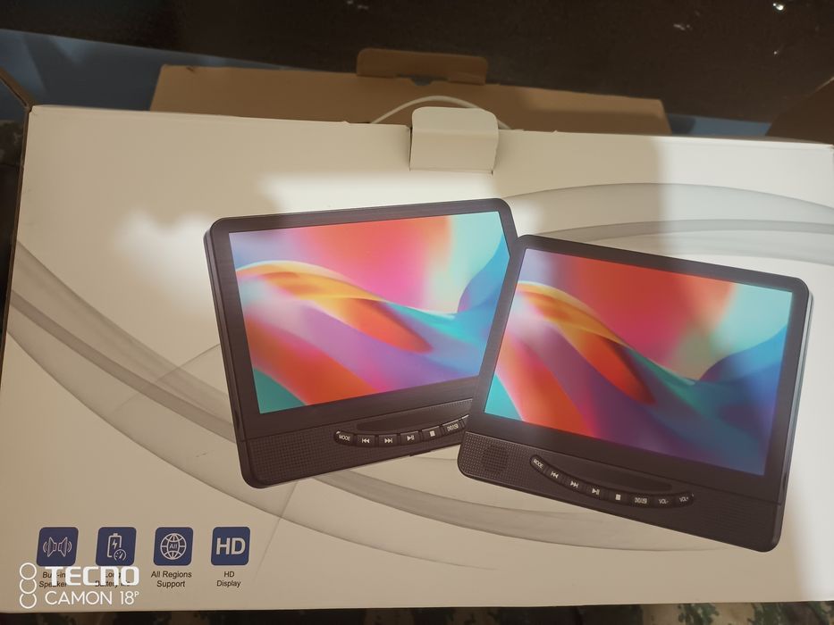 DVD-програвач 12-дюм для автомобіл