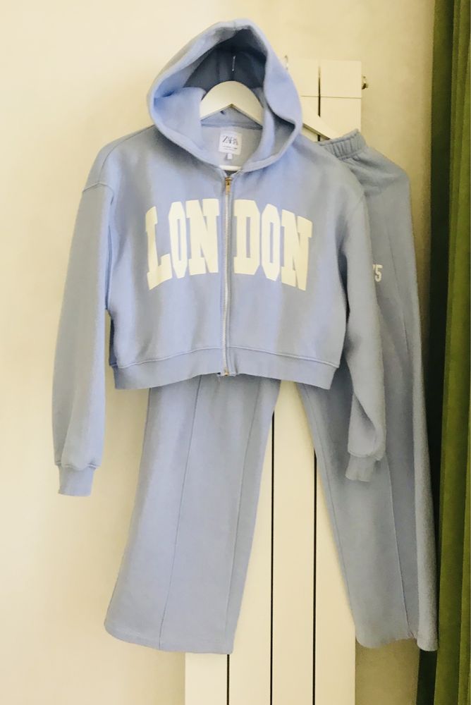 Спортивний костюм блакитний Zara 164 London