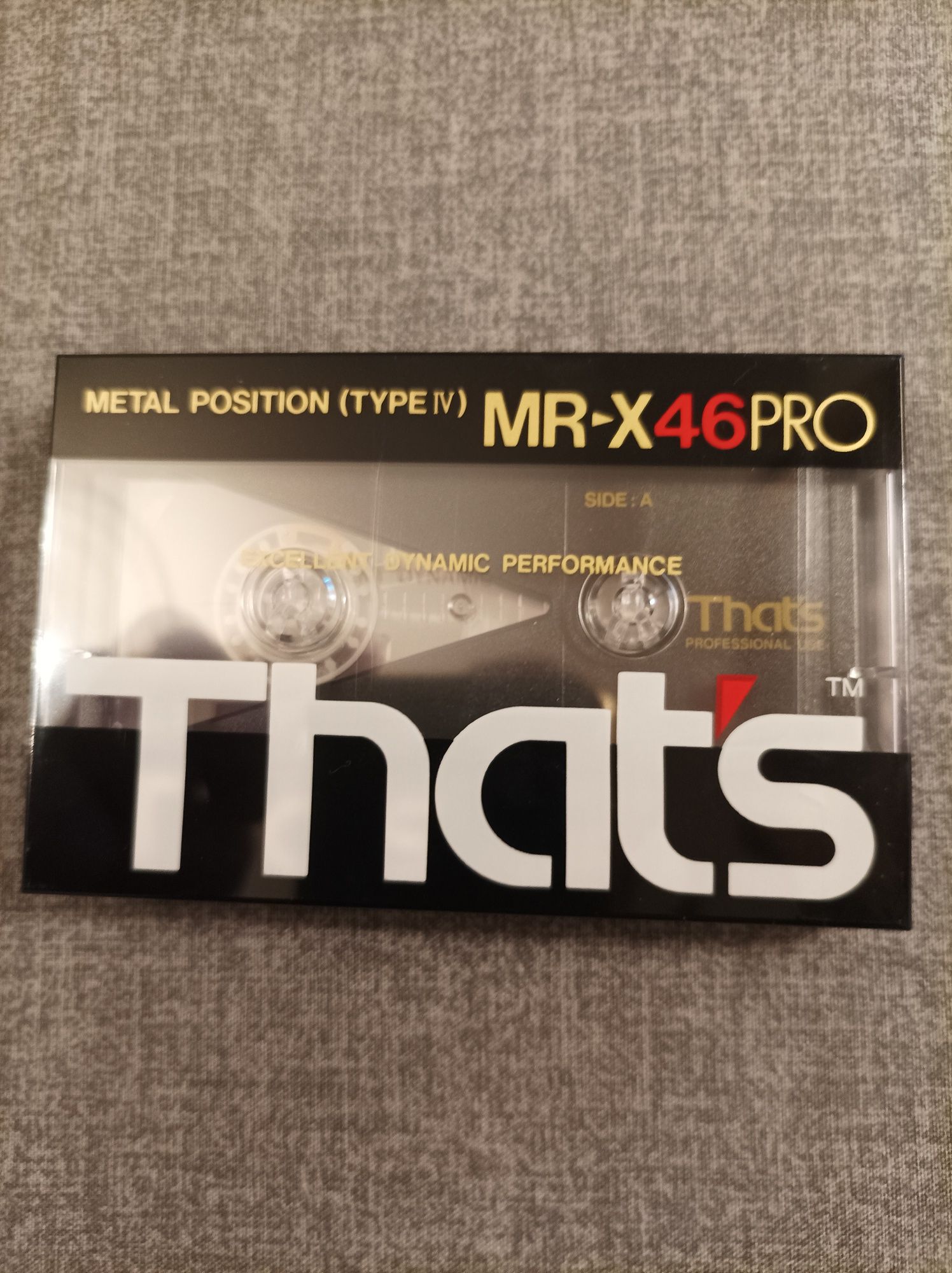 Kaseta That's MR-X 60 PRO Super Metal, Made in Japan