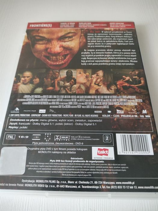 Frontieres - horror na DVD