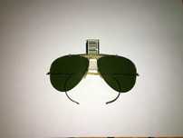 ## óculos de sol RayBan modelo aviador anos 60 (vintage) ##