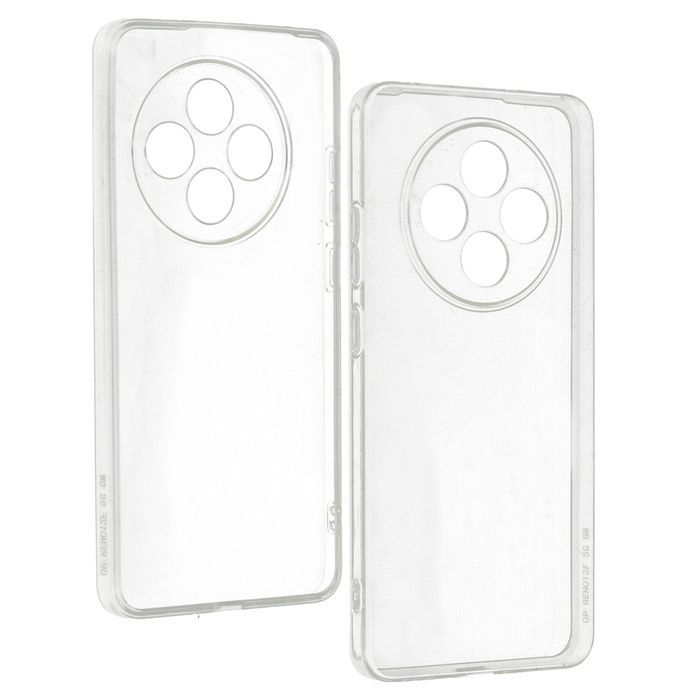 Ultra Clear 1mm Case do Oppo Reno 12F 5G Przezroczysty