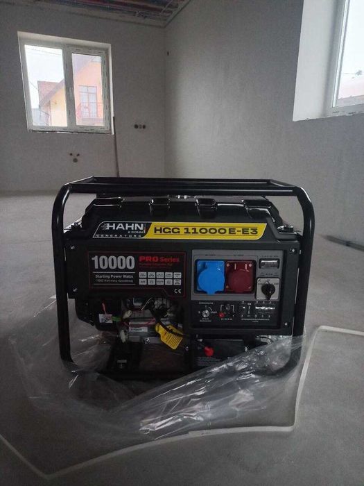 Бензоновий генератор Hahn & Sohn HGG 11000E-E3 8 кВт